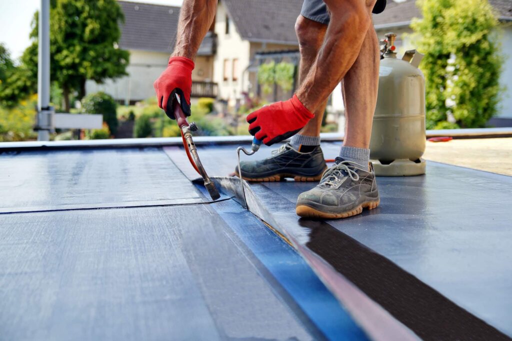 Flat roof repairs Hadleigh