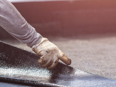 Flat roof repair in Hadleigh